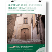 Campaña "Centre Santa Clara". Un proyecto de Diseño editorial y Diseño gráfico de Albert Ybañez - 09.09.2013