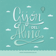 Gijón del Alma - Los secretos dorados del Lettering. Design, Design gráfico, e Caligrafia projeto de Mara Rodríguez Rodríguez - 24.02.2015