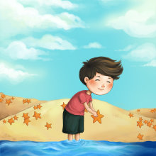 Operación estrella de mar. Un proyecto de Ilustración tradicional, Diseño de personajes y Diseño gráfico de Tatiana Ng Fung - 24.02.2015