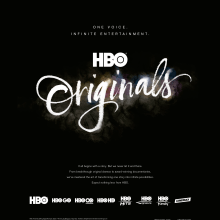HBO Originals. Un proyecto de Publicidad, Diseño gráfico, Tipografía y Caligrafía de Oriol Miró Genovart - 25.02.2015