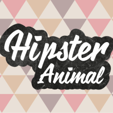 Animales Hipster. Traditional illustration, and Graphic Design project by Zara Castellanos - 02.24.2015