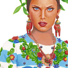 Ilustraciones de Moda. Design, Traditional illustration, and Fashion project by Irene Álvarez Aláez - 06.16.2014
