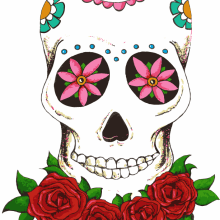 Skulls. Un proyecto de Ilustración tradicional de Elena González Toribio - 08.12.2014