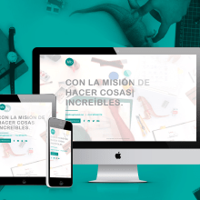 Magic Buslab | Landing Page. Een project van Webdesign y  Webdevelopment van Rocio Sotomayor Garcia - 02.03.2015