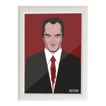 Quentin Tarantino. Traditional illustration, and Graphic Design project by Beitebe  - 03.02.2015
