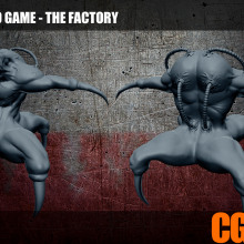 Video Game THE FACTORY. 3D project by Marc Lidon - 02.22.2015