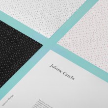 Juliette Caudis - Interior Design Branding. Un proyecto de Diseño, Diseño gráfico y Diseño de interiores de Ludivine Dallongeville - 31.01.2015