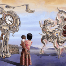 Lo efímero del tiempo bajo su antítesis apocalíptica (2015). Un proyecto de Bellas Artes, Diseño gráfico y Pintura de Chicote CFC - "Simbiosismo / Symbiotic Art - 05.03.2015