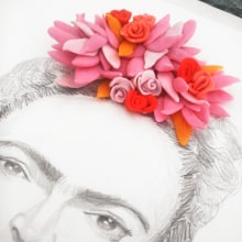Frida Kahlo. Un proyecto de Ilustración tradicional, Bellas Artes y Diseño gráfico de Olga M. - 08.03.2015