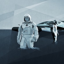 INTERSTELLAR. Design, Traditional illustration, and Art Direction project by ANDRESZEN - 03.08.2015