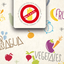 Guía Alimentos Libres de Gluten 2015. Design, Design editorial, e Design gráfico projeto de Sofía Fernández Gavio - 09.03.2015