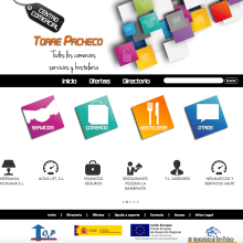 Diseño portal web servicios. Web Design project by Salvador Nicolás - 03.09.2015
