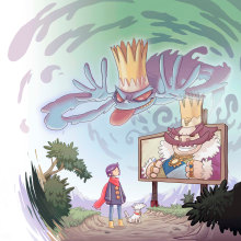 Púrpura y Javi y la Corona Encantada. Un proyecto de Ilustración tradicional de Miguel Díaz Rivas - 11.03.2015