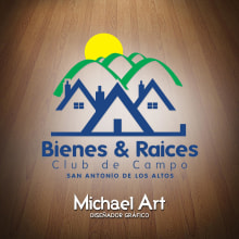 Logotipo y Tarjetas Bienes&Raices. Un proyecto de Publicidad, Dirección de arte, Br, ing e Identidad y Diseño gráfico de Michael Ramos - 11.03.2015