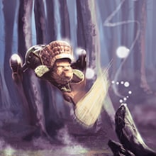 The fairy catcher. Un proyecto de Ilustración tradicional de Cristian Kocak - 12.03.2015