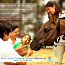 Campaña Hipoterapia Chile . Un proyecto de Publicidad de pablo rivera - 09.03.2015