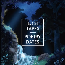LOST TAPES - Poetry Dates (Album art). Design, Traditional illustration, Music, Graphic Design, and Packaging project by Marta Llumbart Jambert - 08.17.2014