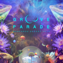 Groove Parade 2015. Ilustração tradicional, Direção de arte, e Design gráfico projeto de DSORDER - 11.03.2015