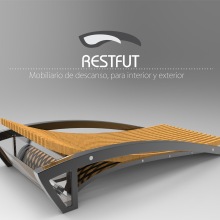Restfut, Mobiliario para descanso. Un proyecto de Diseño industrial de Alejandra Obando H. - 15.03.2015