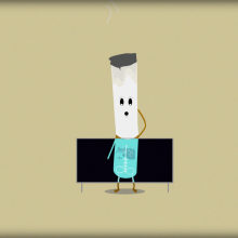 Stop smoking October. Animation project by sandra clua (ginjol) - 10.16.2014