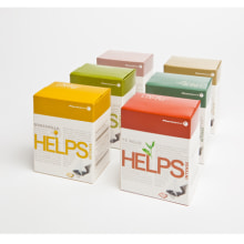 Helps - medicinal teas. Un proyecto de Diseño gráfico y Packaging de Kiko Argomaniz - 16.03.2007