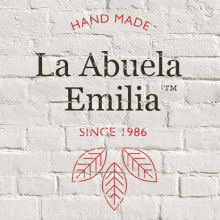 La Abuela Emilia. Design, Direção de arte, Br, ing e Identidade, Culinária, e Design gráfico projeto de EDUARDO MEDINA - 16.03.2015