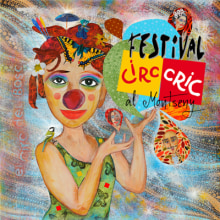 El Circo de los Inéditos y Cartel Circ Cric. Ilustração tradicional, Design editorial, e Design gráfico projeto de Gemma Navidad - 18.03.2015