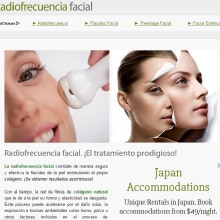 La Radiofrecuencia Facial. Desenvolvimento Web projeto de Carolina Acosta Cruz - 09.09.2014