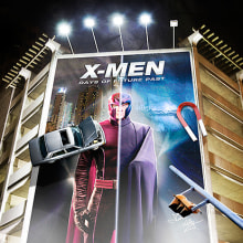 FOX / X-Men Street Marketing. Advertising, Art Direction, and Graphic Design project by Miguel Godínez Aguirre de Cárcer - 03.22.2015