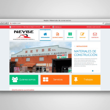 NEYBE. Un proyecto de Diseño Web y Desarrollo Web de Fiebre Creativa - 17.11.2014