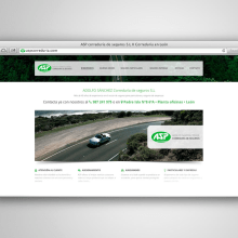 ASP CORREDURÍA. Un proyecto de Diseño Web y Desarrollo Web de Fiebre Creativa - 24.03.2015
