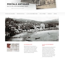 Postalsantigues.cat. Un proyecto de Diseño de producto de Andreu Asensio - 25.03.2015