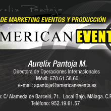 American Events. Un proyecto de Diseño gráfico de Daniel Peniza Mariño - 26.03.2015