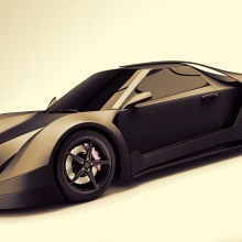 CONCEPT CAR 3- CINEMA 4D AND VRAYFORC4D. 3D, and Automotive Design project by David Zuk - 03.30.2015