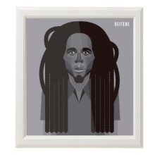 Bob Marley. Un proyecto de Ilustración tradicional y Diseño gráfico de Beitebe  - 31.03.2015