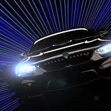 BMW Concept Iconic Laser Light. Un proyecto de Motion Graphics, 3D, Animación y Post-producción fotográfica		 de Tilmann Kerkhoff - 05.01.2015