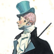 Mansfield Park. Jane Austen - Principales personajes masculinos. Traditional illustration project by Fernando Vicente - 04.04.2015