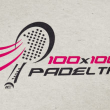 Branding 100x100 Padel. Br, ing & Identit project by Salvador Nicolás - 04.05.2015