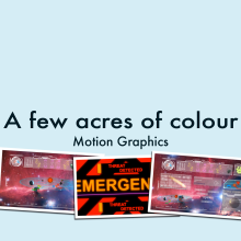 A few acres of colour (Motion Graphics). Motion Graphics project by David Viera Pacífico - 04.05.2015