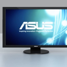 Monitor Asus. 3D project by Nacho Delgado Coco - 04.05.2015
