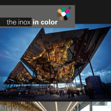 Tríptico corporativo The Inox in Color. Design, Graphic Design, and Product Design project by iolanda andrés corretgé - 04.06.2015