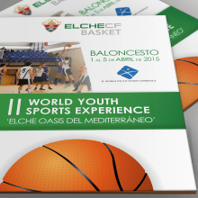 Dossier Baloncesto ECF. Un proyecto de Diseño de Sonia Arcos - 06.10.2015