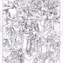 FEMFORCE #127 (AC Comics) PUBLISHED PAGES . Un proyecto de Ilustración tradicional, Diseño de personajes y Cómic de Pablo Alcalde - 06.04.2015