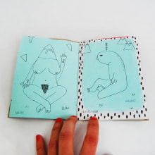 Cuaderno- Libro de autor- Interiores I. Un proyecto de Ilustración tradicional de Stella Rubio - 07.04.2015