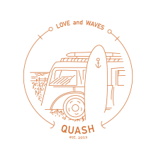 Love & Waves. Un proyecto de Ilustración tradicional y Diseño gráfico de Cuadrado Creativo - 08.04.2015