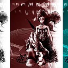 Ilustración "Día triste". Un proyecto de Diseño, Diseño de personajes, Bellas Artes, Diseño de juegos, Diseño gráfico y Cómic de Ángel Gil Mateo - 13.04.2015
