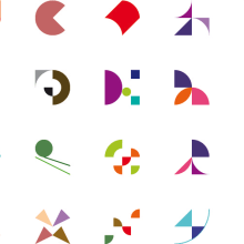 Alfabeto gráfico con formas geométricas. Un proyecto de Diseño, Ilustración tradicional y Diseño gráfico de María Rogles - 14.04.2015