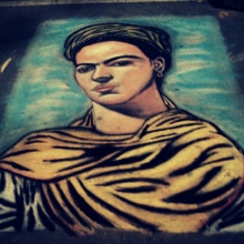 Frida Kahlo. Artes plásticas projeto de Andrés López - 25.02.2015