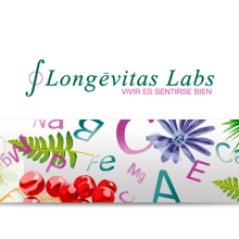 Identidad corporativa Longévitas Labs. Un proyecto de Diseño, Dirección de arte, Br e ing e Identidad de Alicia Carlos Olleta - 15.04.2015