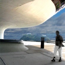 Museo Niemeyer, Niteroi. Arquitetura projeto de DANIEL CIBILS - 15.04.2015